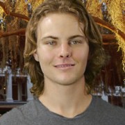 Young man with shaggy blond hair